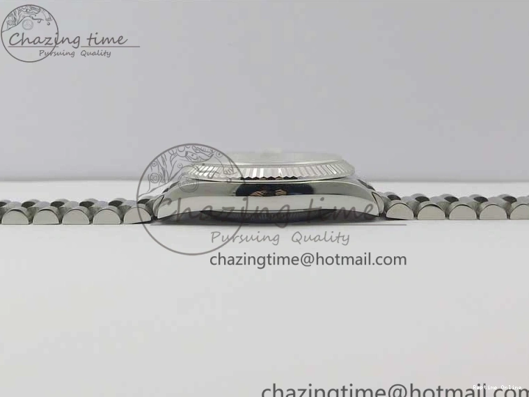 1229 Day-Date 36 SS 128239 Bp Maker Best Edition Black Dial on President Bracelet TimelessDesign 3151